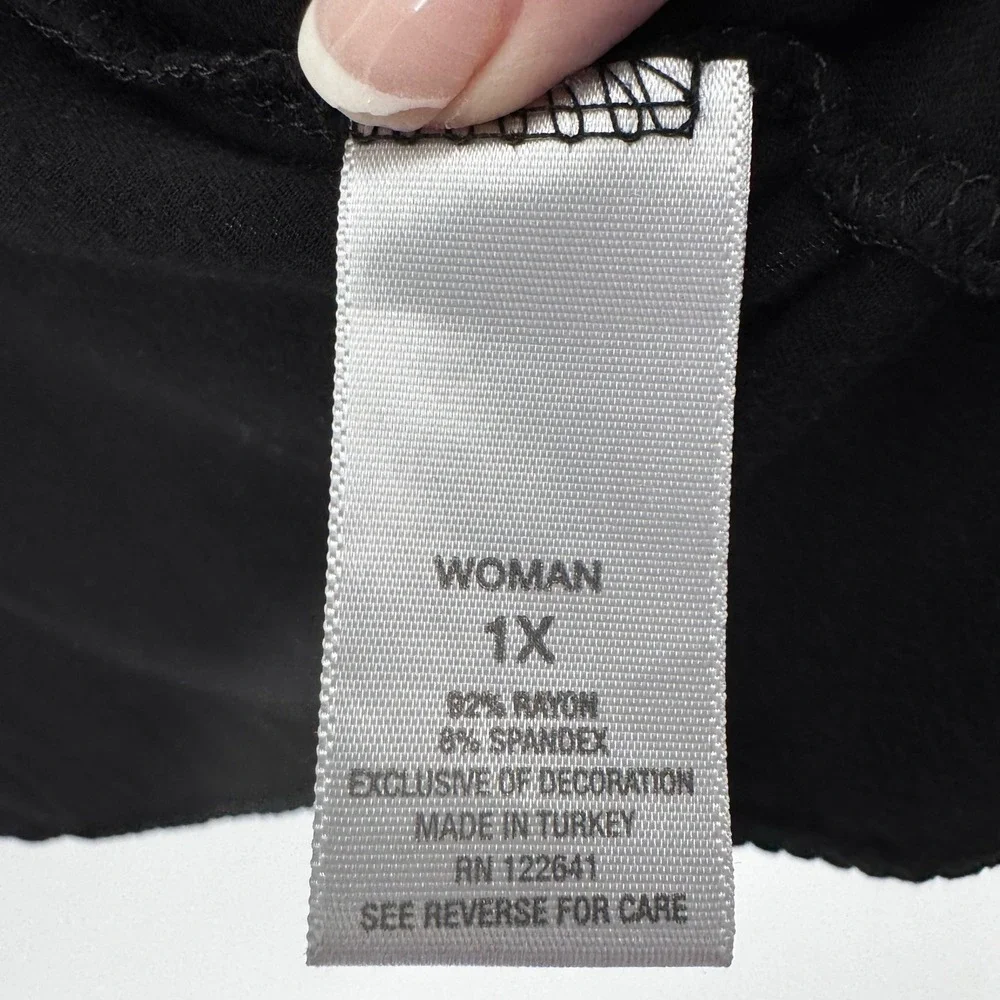 dressbarn black open